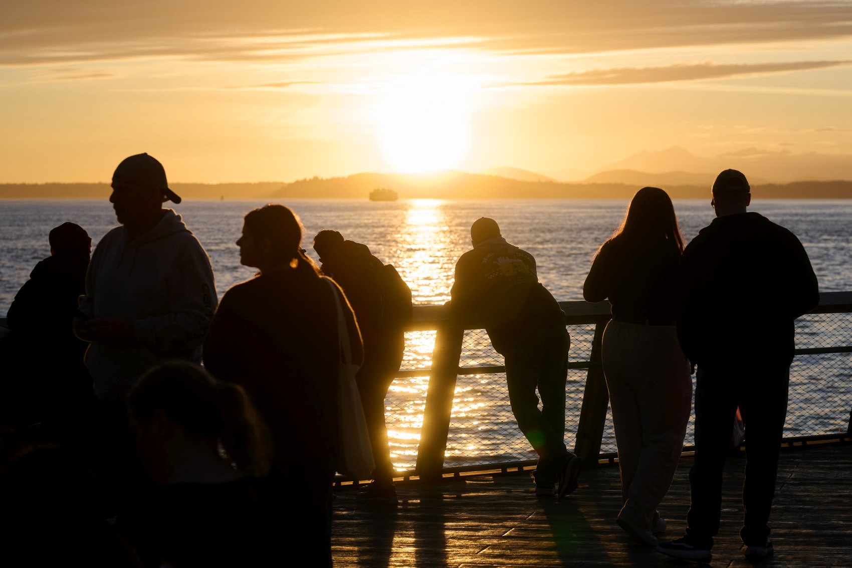 Sunset at the Waterfront